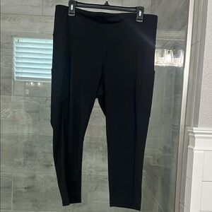 Xersion Black High-Rise Performance Leggings